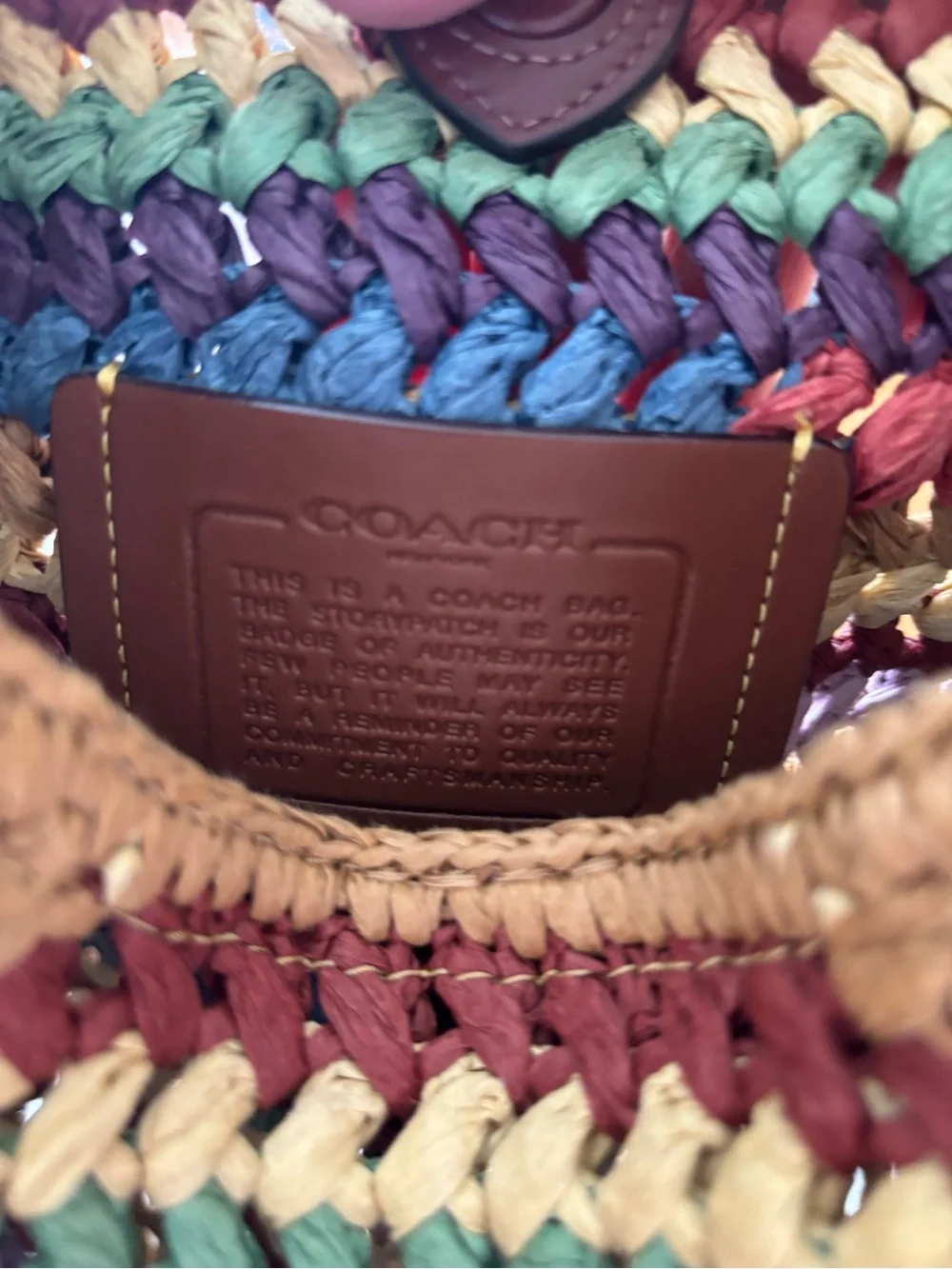 Coach viral bag